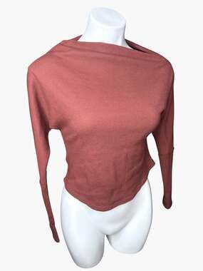House of Harlow 1960 Waffle Knit Off The Shoulder Top Size XS